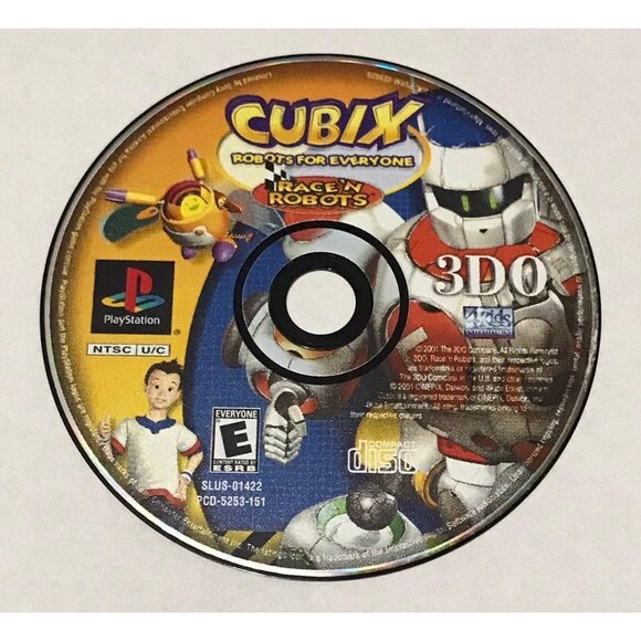 PS1: Cubix, Robots For Everyone, PlayStation 1 - Picture 1 of 1